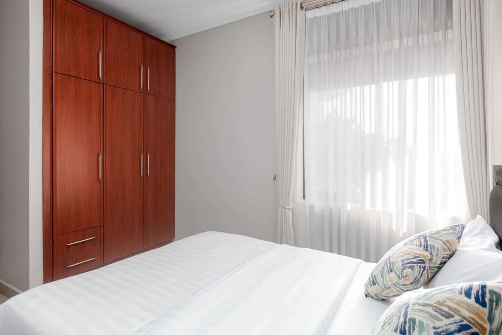 Iotaville bedroom with wardrobe